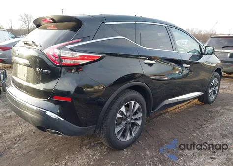 2018 Nissan Murano Sv z USA, uszkodzony, nr VIN 5N1AZ2MH6JN105406